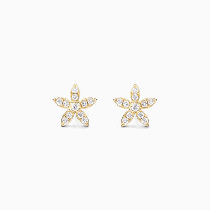 Brinco de  Ouro 18k feminino flowers Diamantes  Luxo | New | Brincos, Celestial Diamonds, diamante, yellow | AUREA FINE JEWELRY