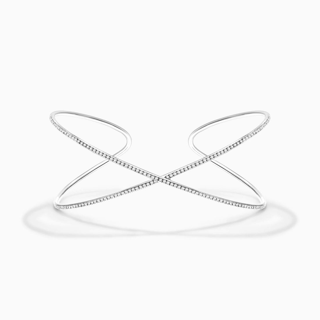 Pulseira Riviera dupla Feminina de ouro 18k diamantes Bracelete brilhantes