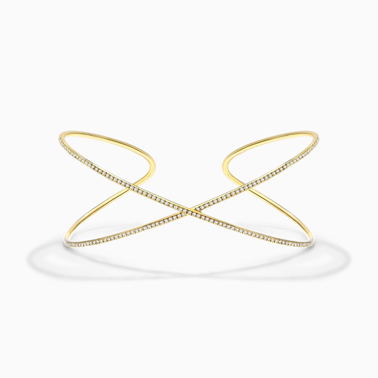 Pulseira Riviera dupla Feminina de ouro 18k diamantes Bracelete brilhantes