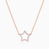 Corrente feminina em Ouro 18k diamantes Estrela | diamante, pink | AUREA FINE JEWELRY