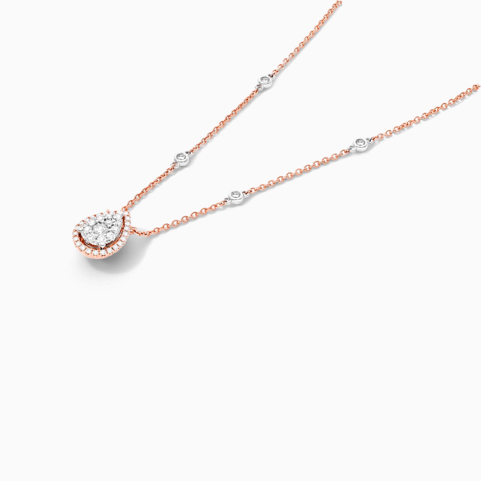 Corrente feminina em Ouro 18k diamantes Ponto de luz | diamante, pink | AUREA FINE JEWELRY