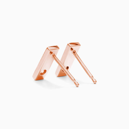 Brinco de  Ouro 18k feminino bars  Diamantes  Luxo