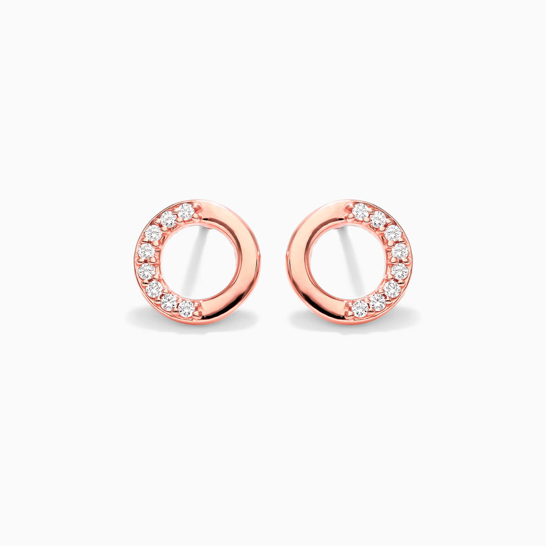 Brinco de  Ouro 18k feminino  Diamantes Circle Luxo | New | Brincos, diamante, pink | AUREA FINE JEWELRY