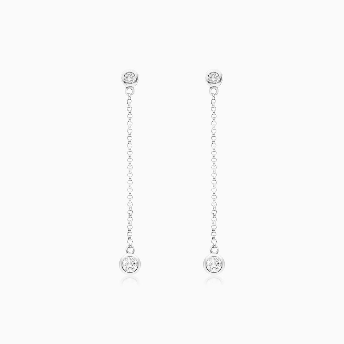 Brinco de  Ouro 18k feminino ponto de luz Diamantes  Luxo | New | Brincos, Celestial Diamonds, diamante, white | AUREA FINE JEWELRY