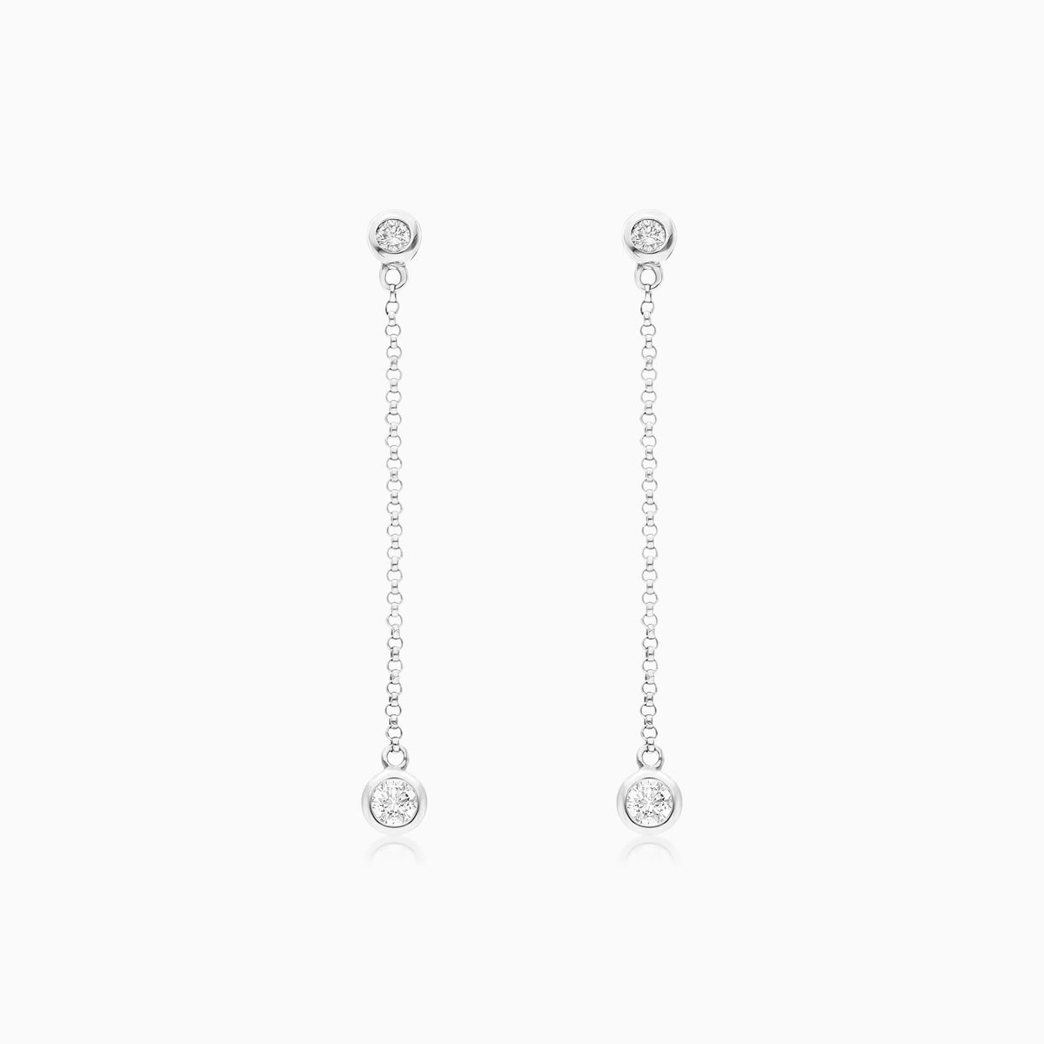 Brinco de  Ouro 18k feminino ponto de luz Diamantes  Luxo | New | Brincos, Celestial Diamonds, diamante, white | AUREA FINE JEWELRY