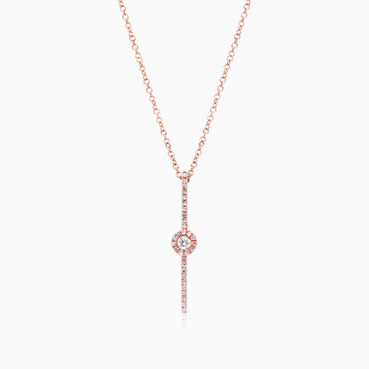 Corrente feminina em Ouro 18k diamantes ponto de luz luxo