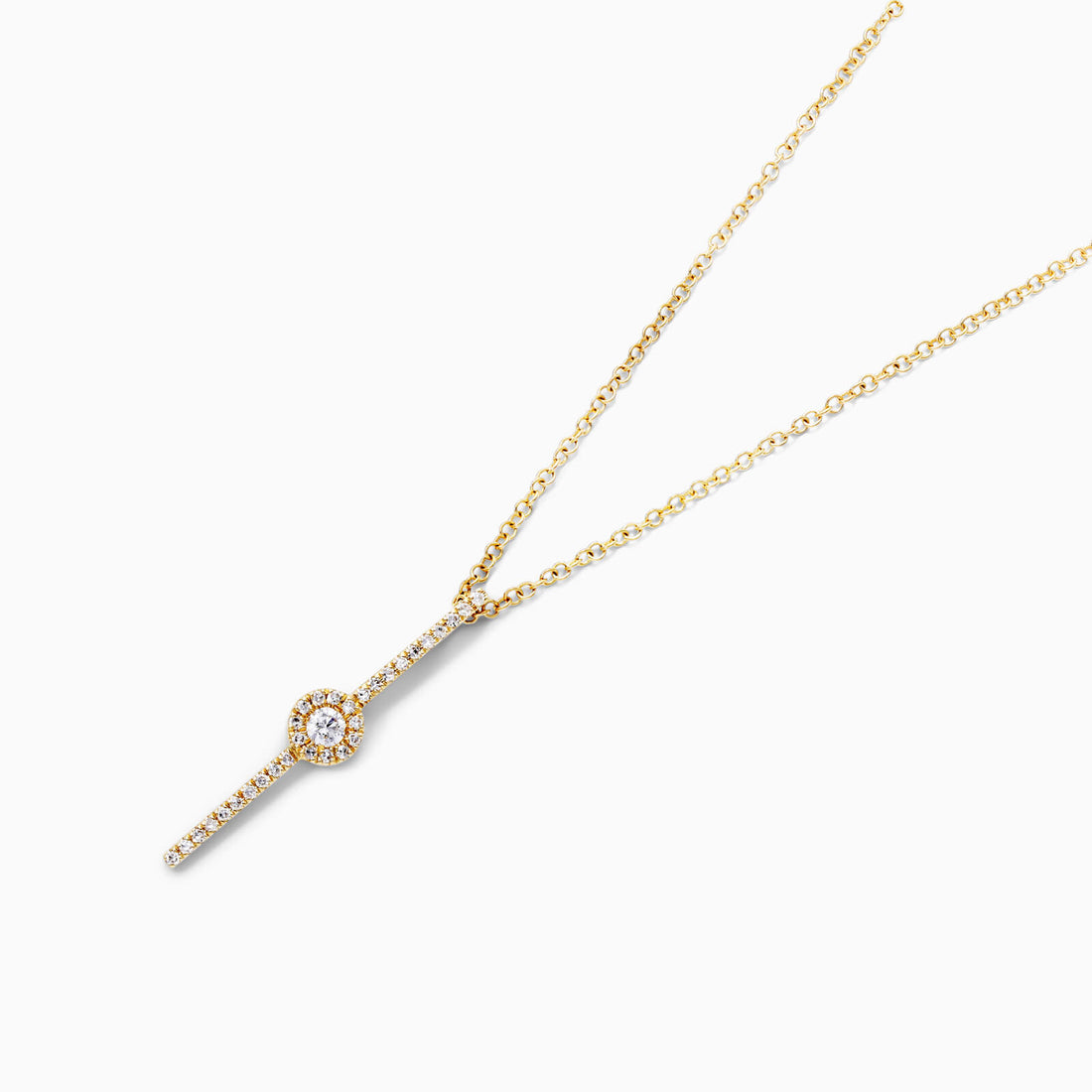 Corrente feminina em Ouro 18k diamantes ponto de luz luxo | diamante, yellow | AUREA FINE JEWELRY