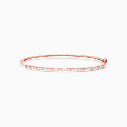 Pulseira Feminina de ouro riviera bracelete diamantes baquete