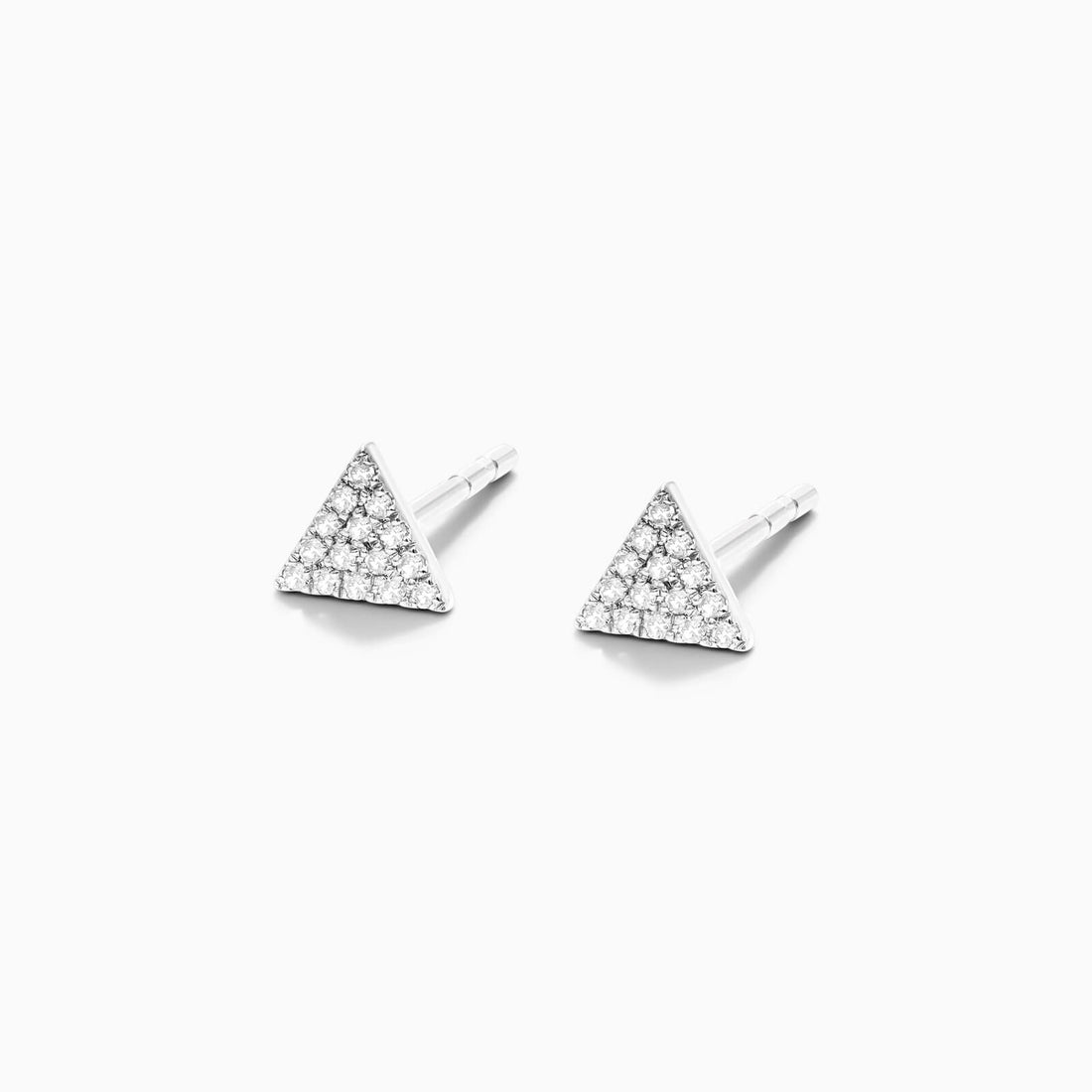 Brinco de  Ouro 18k feminino Triangulo  Diamantes  Luxo | New | Brincos, Celestial Diamonds, diamante, white | AUREA FINE JEWELRY