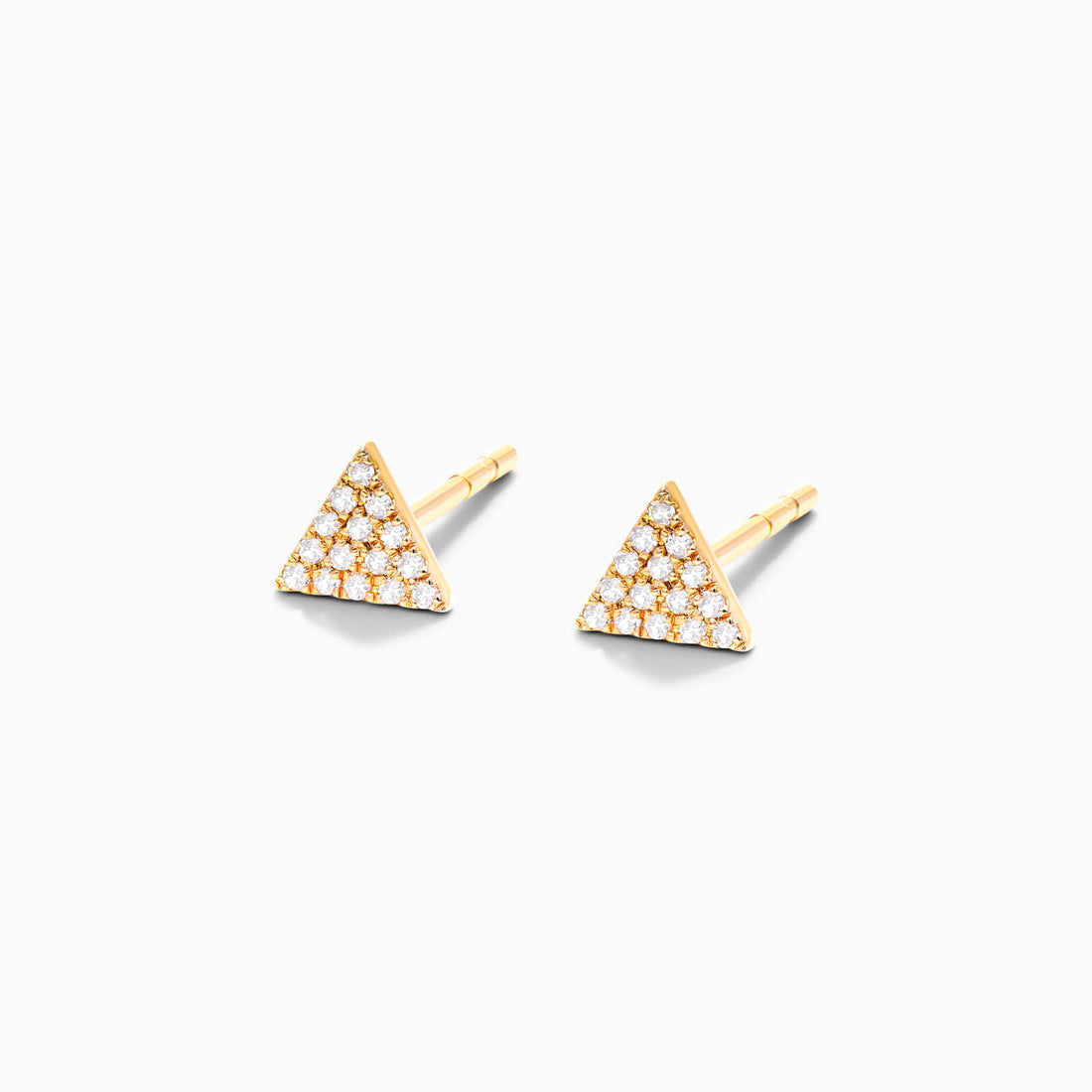 Brinco de  Ouro 18k feminino Triangulo  Diamantes  Luxo | New | Brincos, diamante, yellow | AUREA FINE JEWELRY