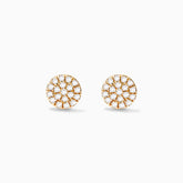 Brinco de  Ouro 18k feminino  Diamantes Circle III Luxo | New | Brincos, diamante, yellow | AUREA FINE JEWELRY