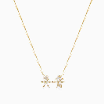 Corrente feminina em Ouro 18k diamantes Filhos luxo