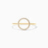 Anel Circulo De Diamante Aberto em Ouro 18k De Luxo | New | Anéis, diamante, yellow | AUREA FINE JEWELRY