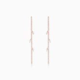 Brinco De Ouro 18k e Diamantes Folhas Brilhantes | New | Brincos, Celestial Diamonds, diamante, yellow | AUREA FINE JEWELRY