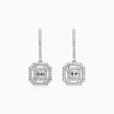 Brinco De Ouro branco Feminino Brilhante Diamantes Luxo Exclusivo | New | Brincos, Celestial Diamonds, diamante, white | AUREA FINE JEWELRY