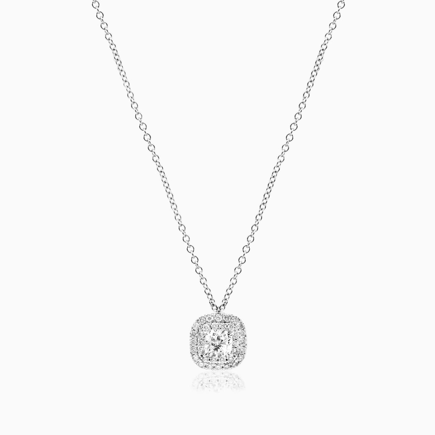 Corrente  em Ouro 18k ponto de luz e Diamantes Luxo
