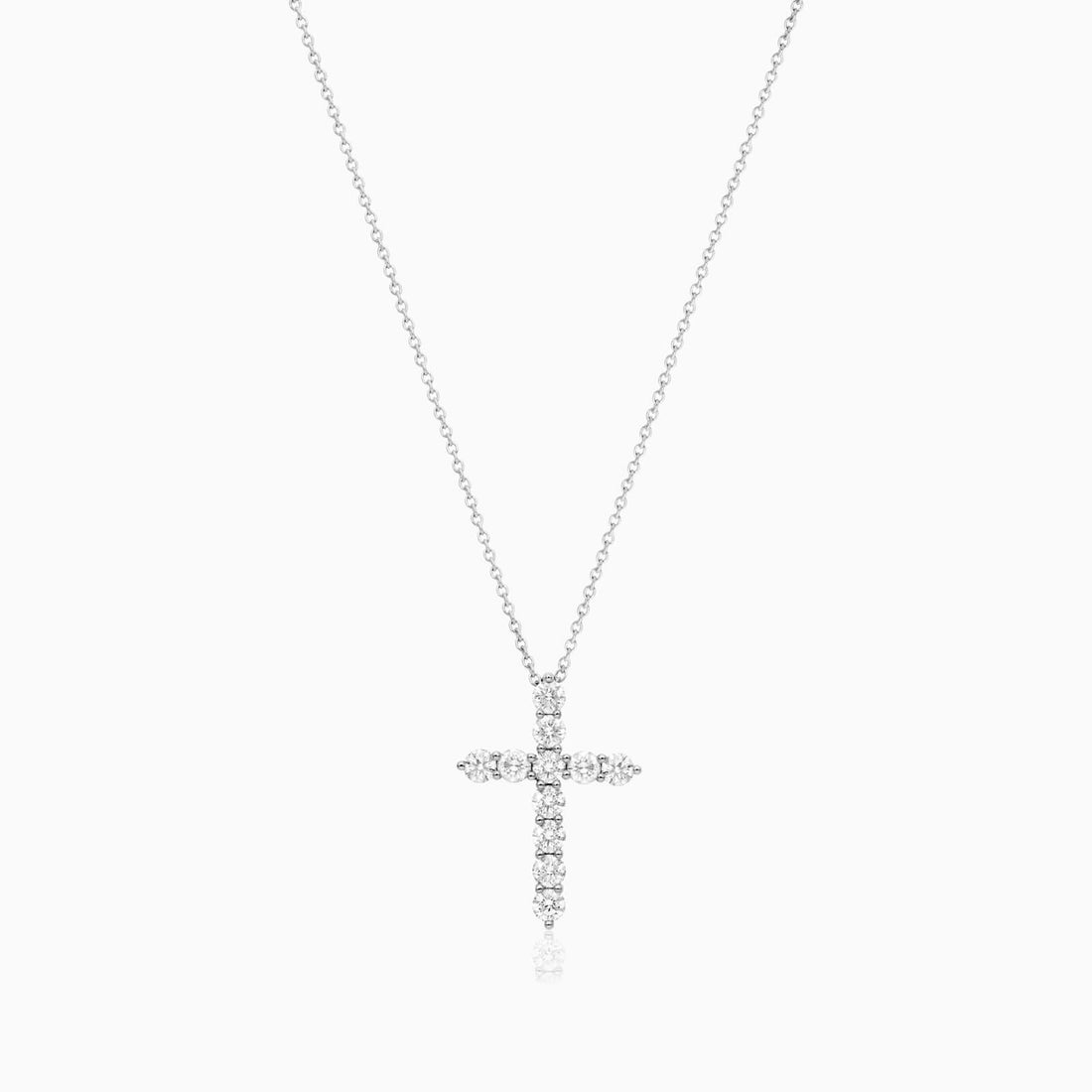 Corrente  em Ouro 18k ponto de luz e Diamantes Luxo