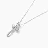 Corrente  em Ouro 18k Cruz de Diamantes Luxo Luz | diamante, white | AUREA FINE JEWELRY