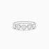 Anel Halo De Ouro Branco 18k Cinco Diamantes Brilhantes | New | Anéis, diamante, white | AUREA FINE JEWELRY