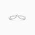 Anel De Ouro 18k em V e Diamantes Brilhantes | New | Anéis, diamante, white | AUREA FINE JEWELRY