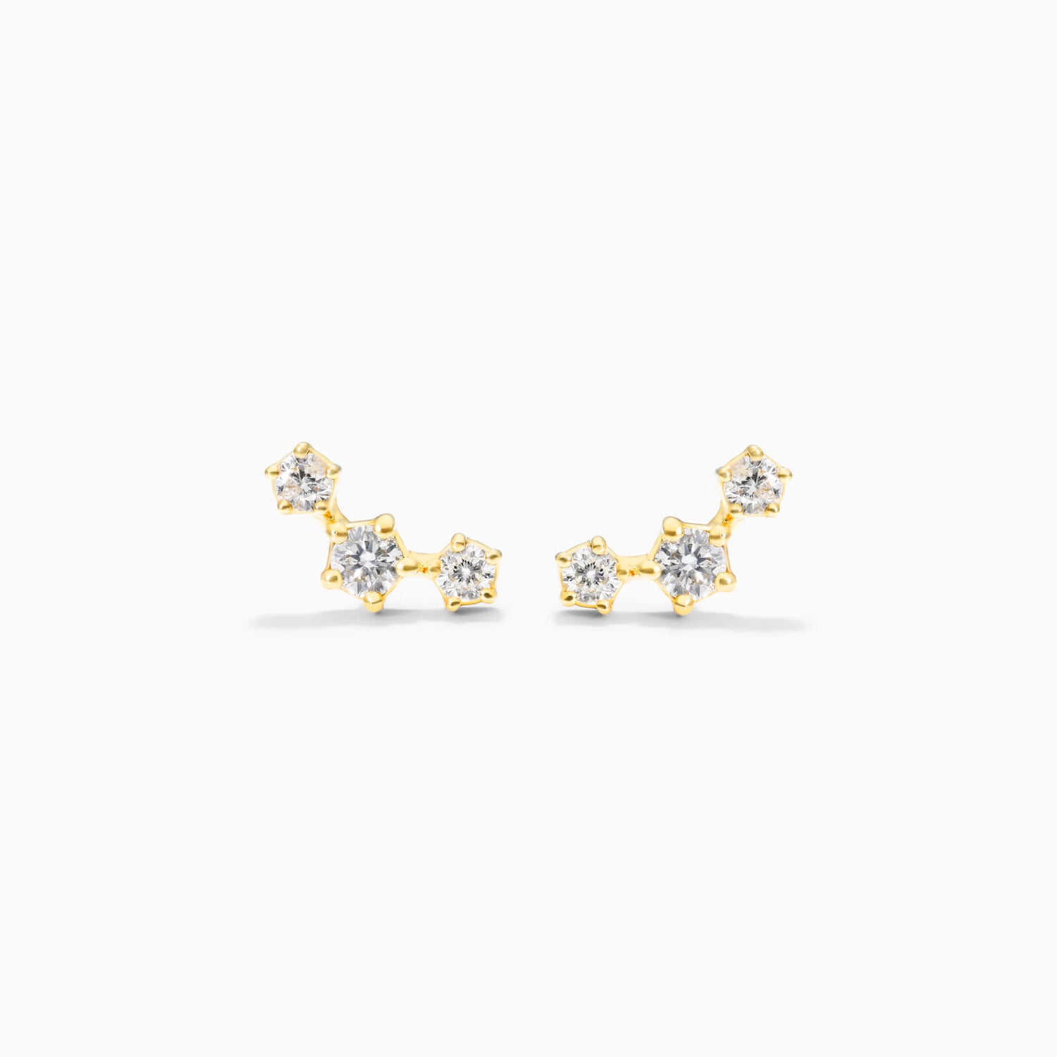 Brinco de  Ouro 18k feminino  Diamantes Constelar Luxo | New | Brincos, diamante, yellow | AUREA FINE JEWELRY