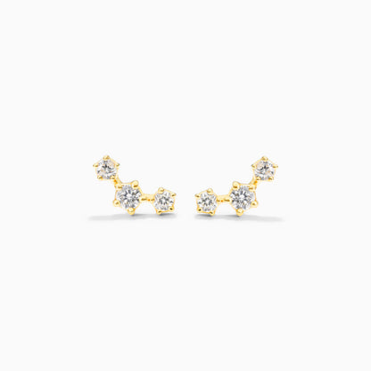 Brinco de  Ouro 18k feminino  Diamantes Constelar Luxo | New | Brincos, diamante, yellow | AUREA FINE JEWELRY