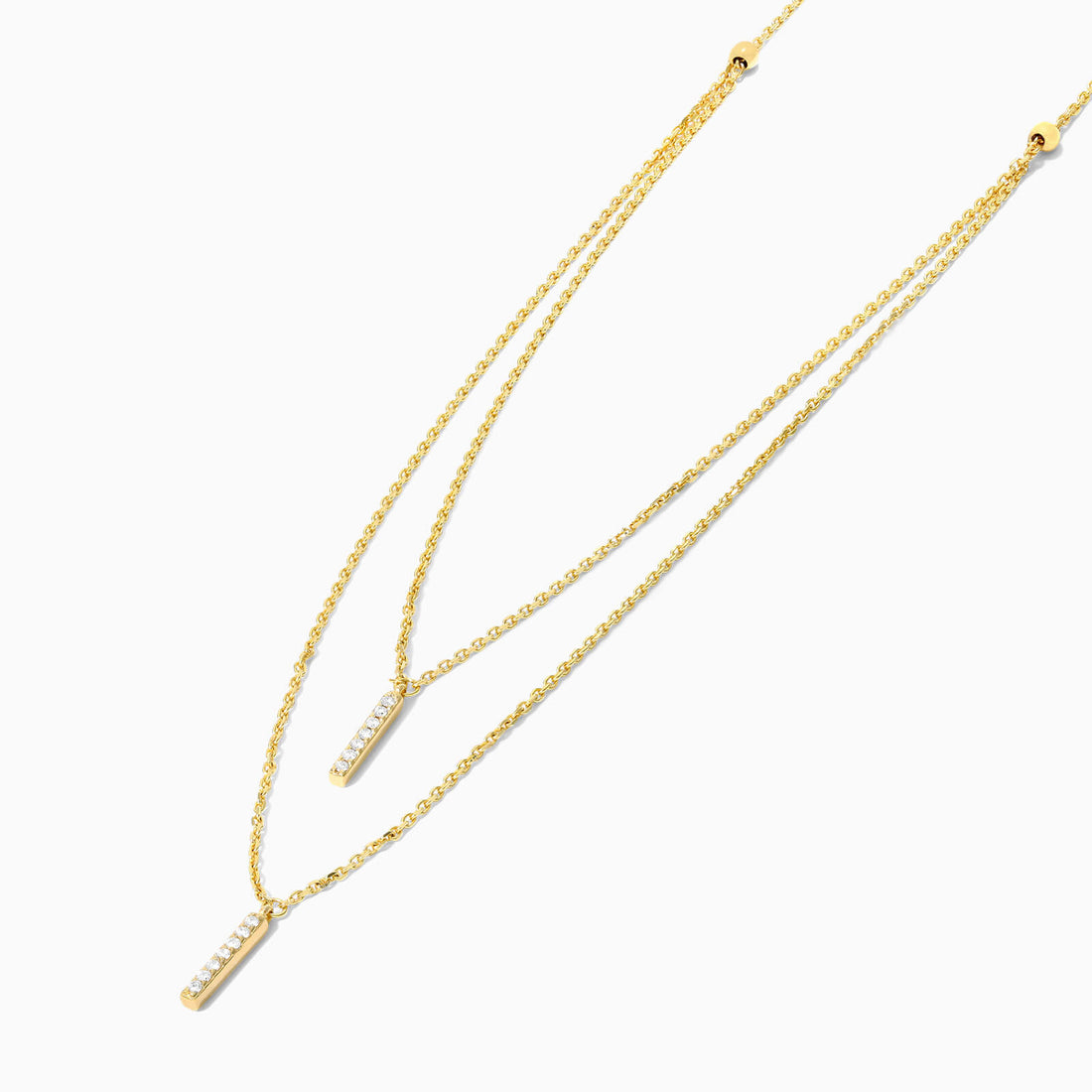 Corrente de Ouro Feminina 18k C/ Diamantes Barra Dupla | New | Celestial diamonds, Colares, diamante, yellow | AUREA FINE JEWELRY