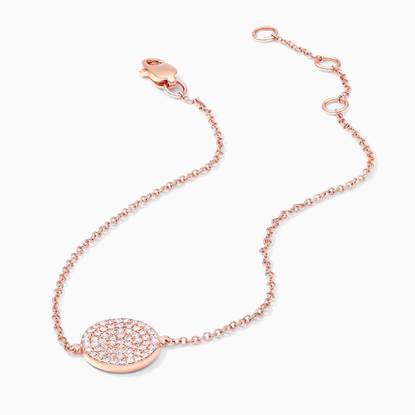 Pulseira  Feminina de Ouro 18k   Diamantes