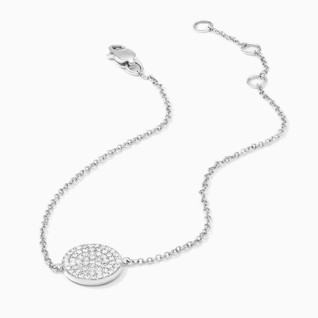 Pulseira  Feminina de Ouro 18k   Diamantes