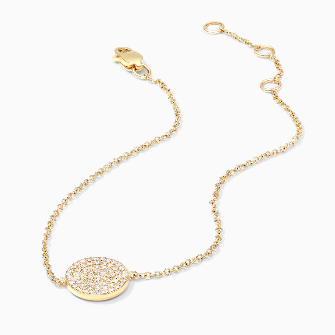 Pulseira  Feminina de Ouro 18k   Diamantes