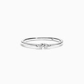 Anel De Ouro Branco 18k Delicado Diamante Navette Solitario | New | anel-de-noivado, Anéis, diamante, noivado, white | AUREA FINE JEWELRY