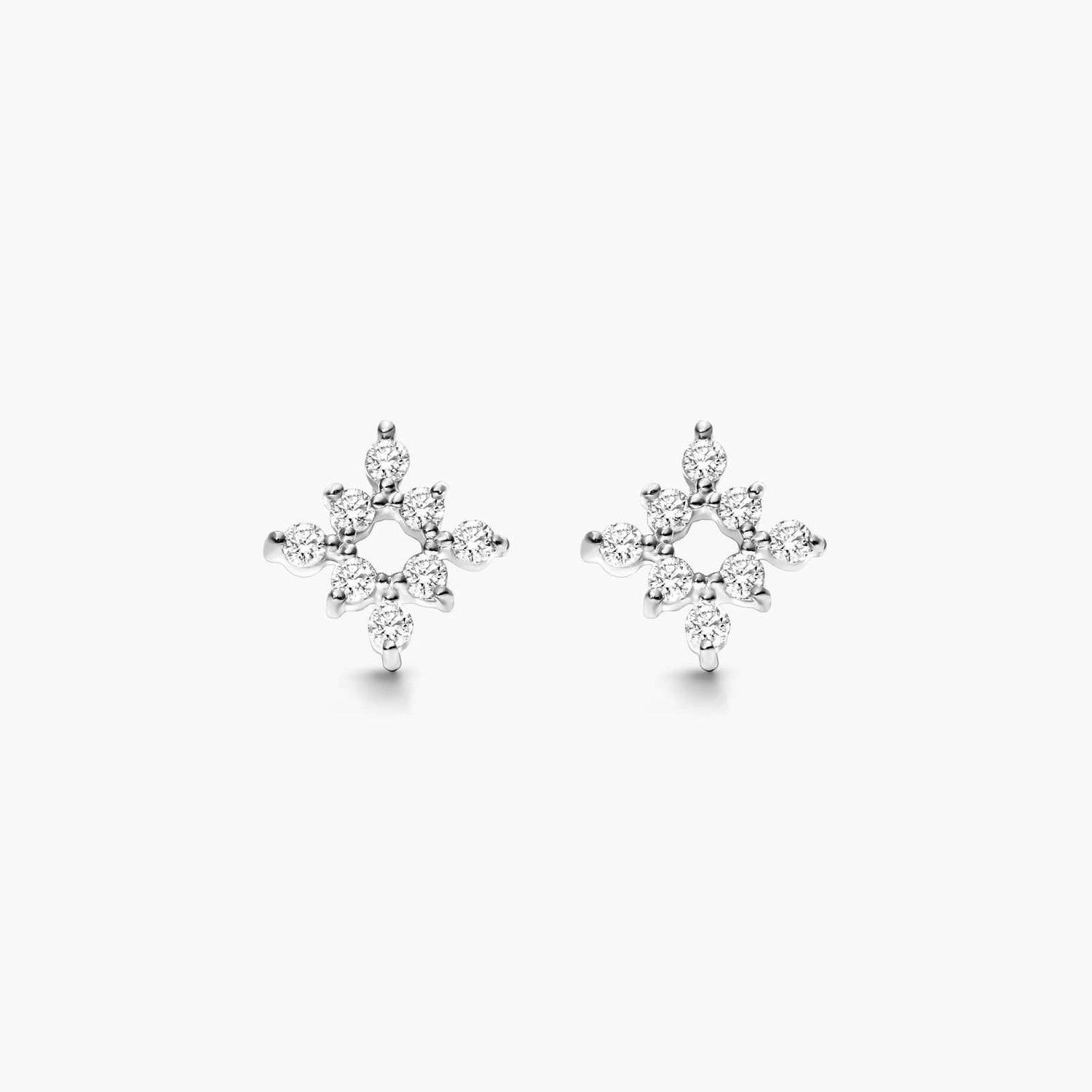 Brinco de  Ouro 18k feminino  Diamantes  Luxo | New | Brincos, diamante, white | AUREA FINE JEWELRY