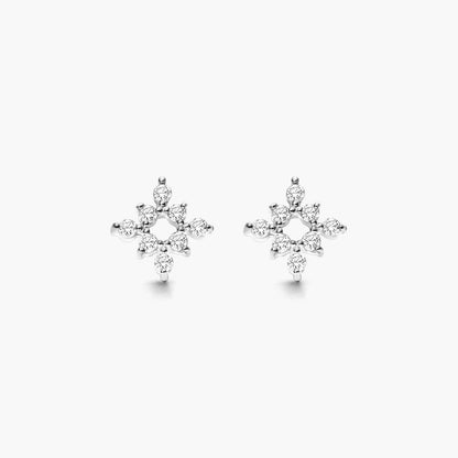 Brinco de  Ouro 18k feminino  Diamantes  Luxo | New | Brincos, diamante, white | AUREA FINE JEWELRY