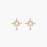 Brinco de  Ouro 18k feminino  Diamantes  Luxo | New | Brincos, Celestial Diamonds, diamante, yellow | AUREA FINE JEWELRY