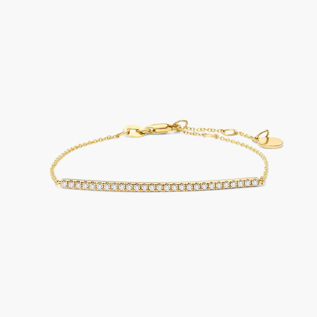 Pulseira  Feminina de Ouro 18k   Diamantes