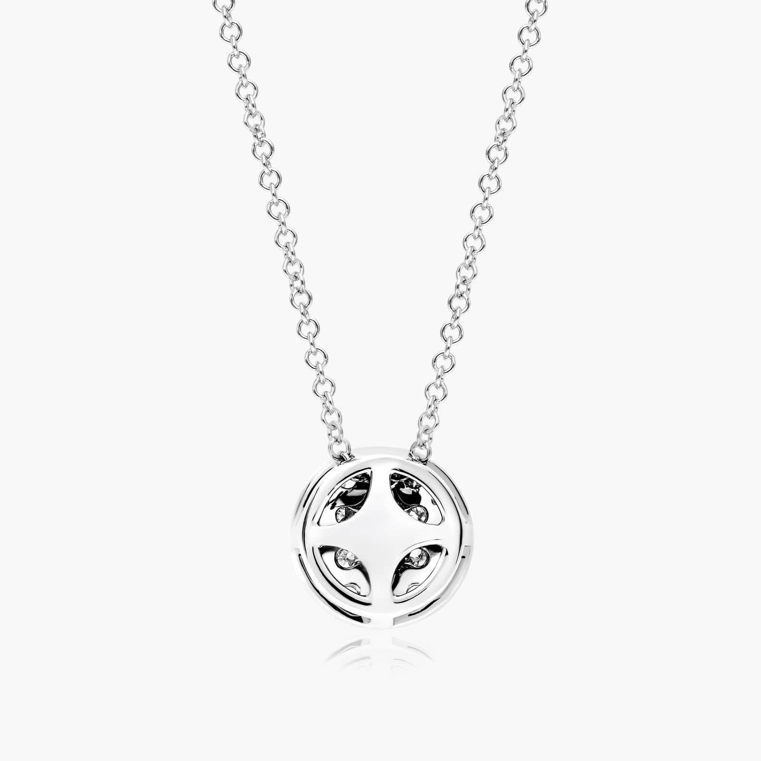 Corrente feminina em Ouro 18k diamantes e Chuveiro Luxo