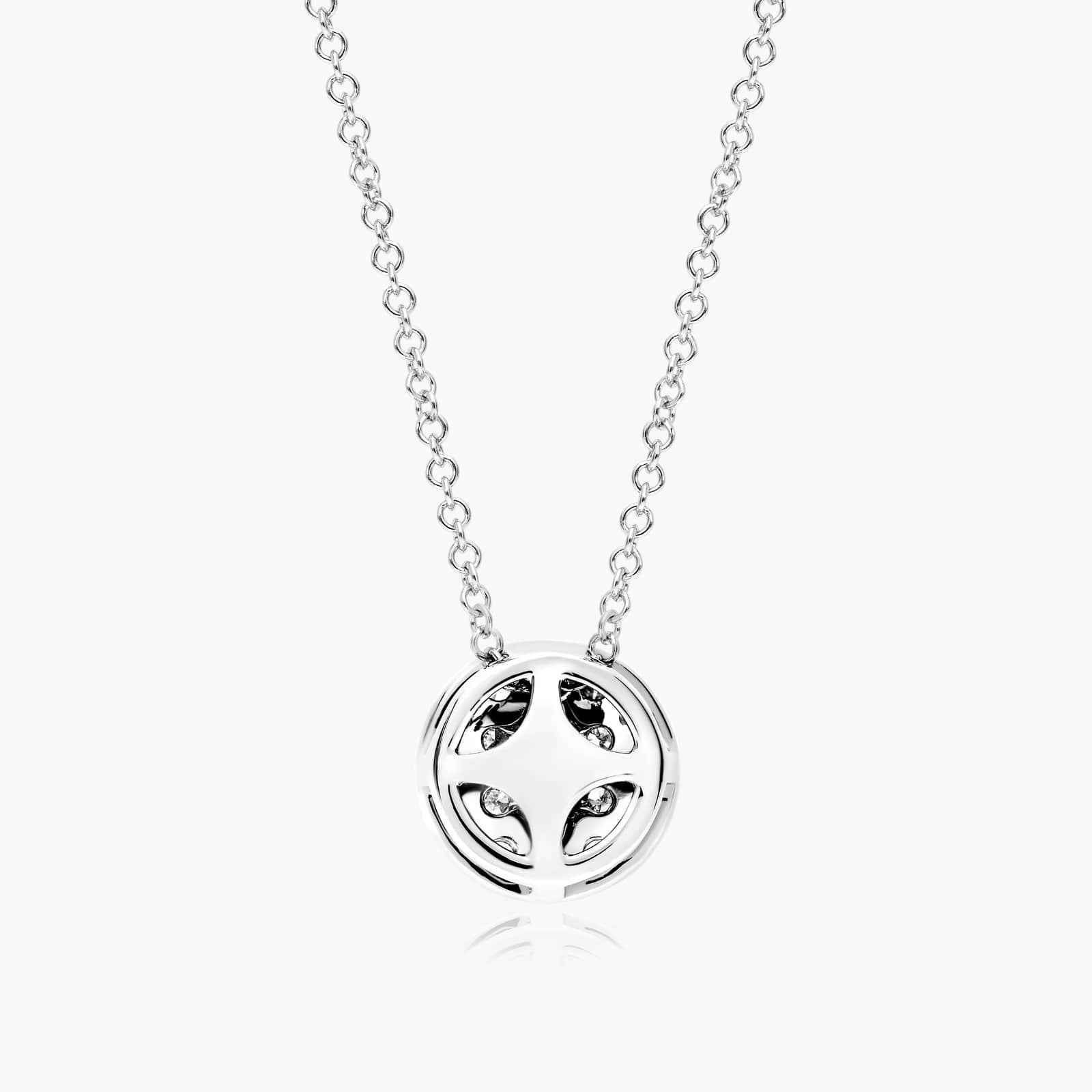 Corrente feminina em Ouro 18k diamantes e Chuveiro Luxo
