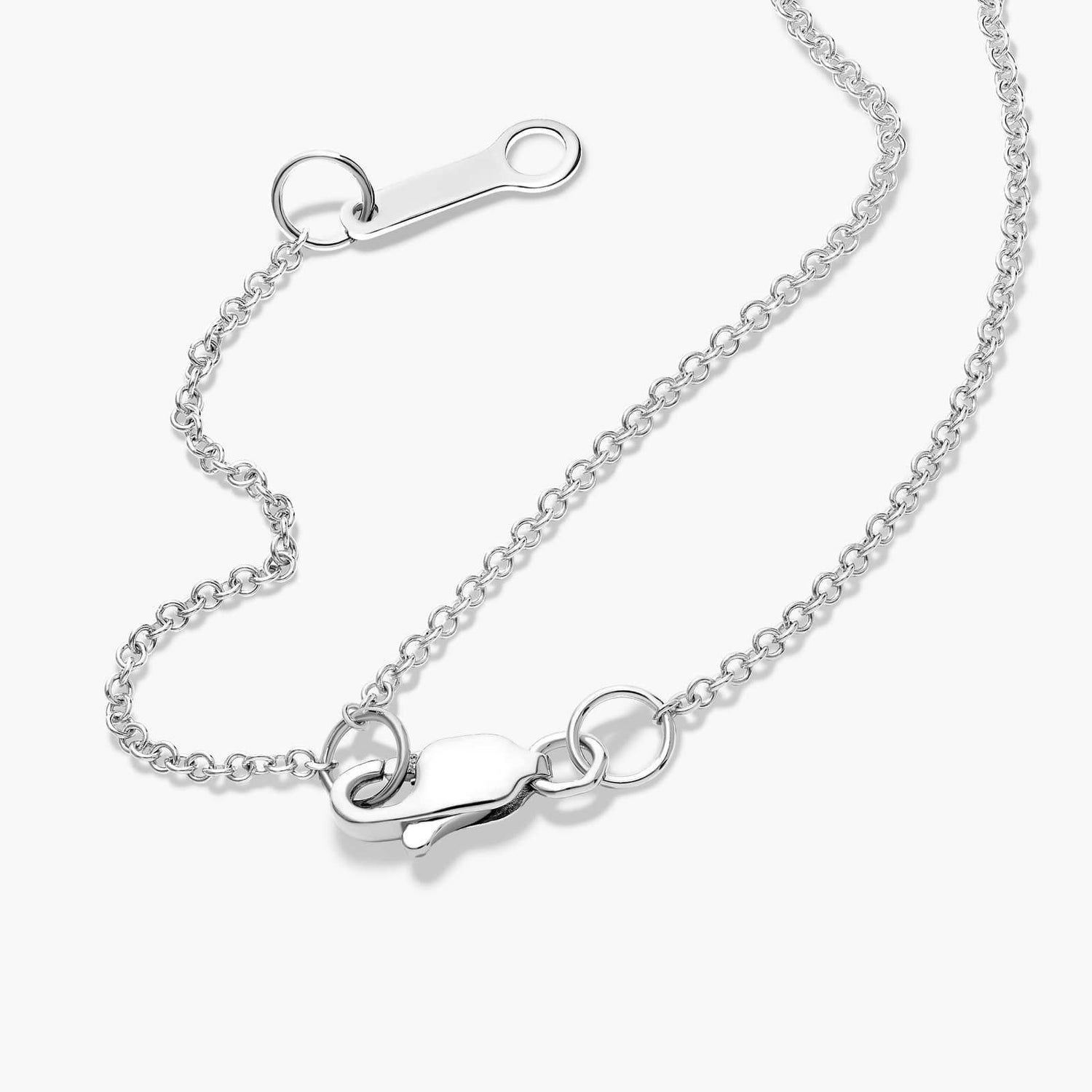 Corrente feminina em Ouro 18k diamantes e Chuveiro Luxo