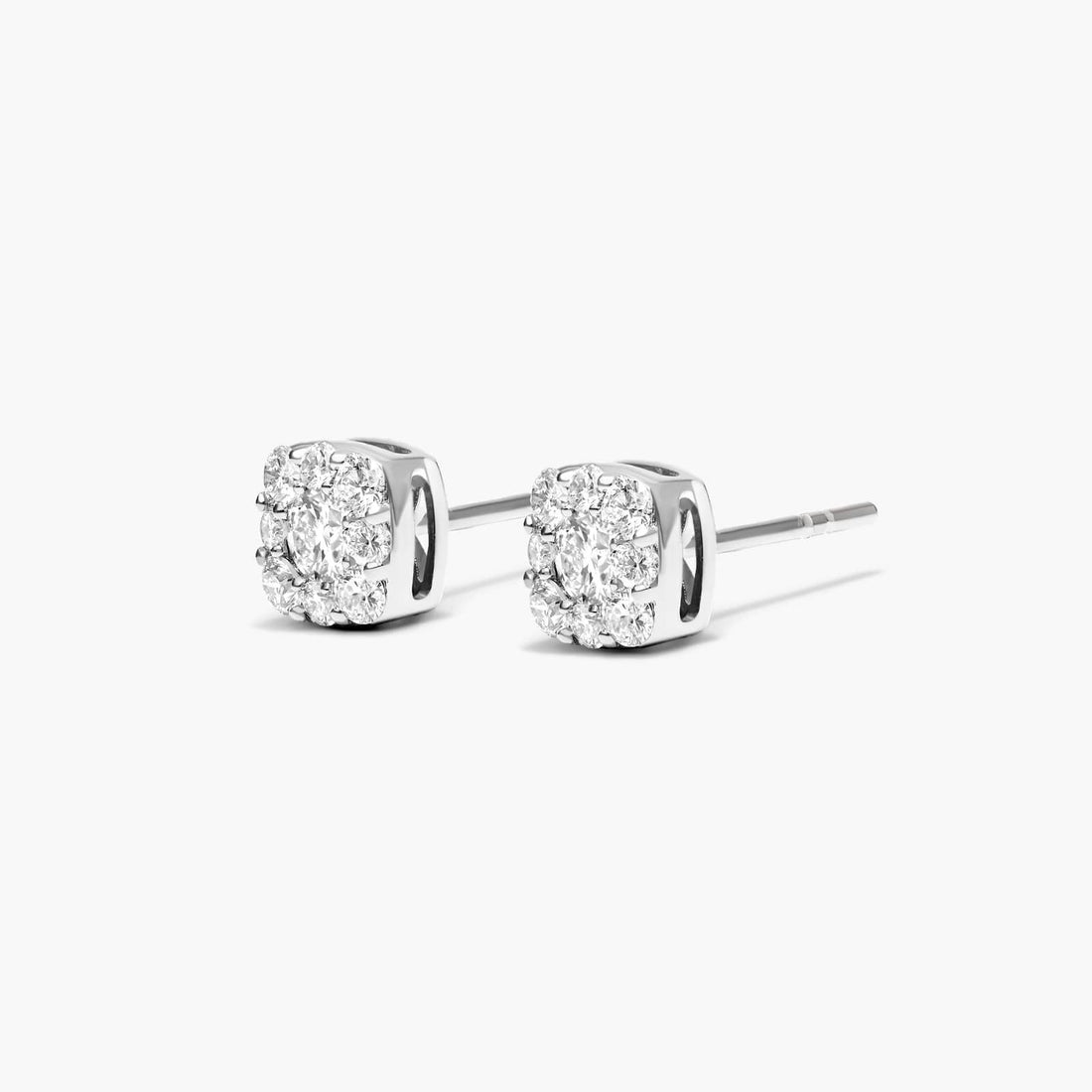 Brinco de  Ouro 18k feminino  Diamantes lumens Luxo | New | Brincos, diamante, white | AUREA FINE JEWELRY