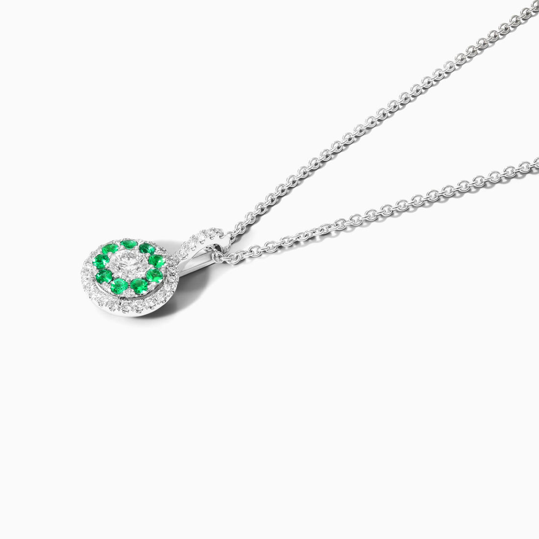 Corrente feminina em Ouro 18k diamantes e Esmeraldas Luxo | diamante, Esmeralda, white | AUREA FINE JEWELRY