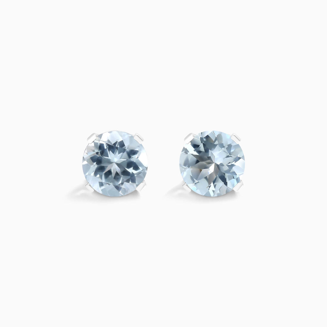 Brinco De Ouro 18k Feminino Solitario C/ Aquamarine Luxo Delicado Argran | New | agua-marinha, Brincos, Celestial Diamonds, white | AUREA FINE JEWELRY