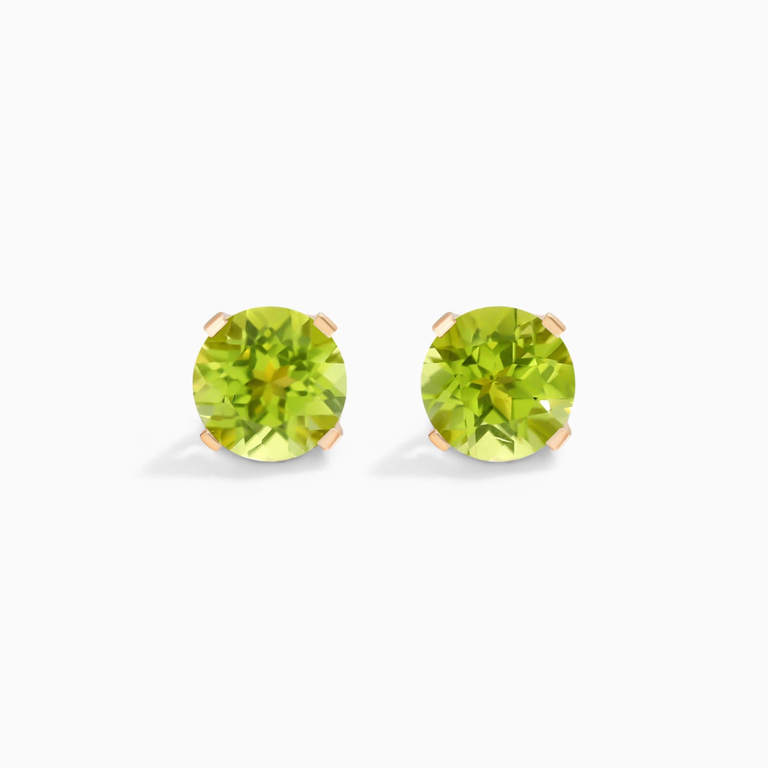Brinco De Ouro 18k Feminino Solitario C/ Peridoto Luxo Delicado Argran | New | Brincos, Celestial Diamonds, Esmeralda, yellow | AUREA FINE JEWELRY