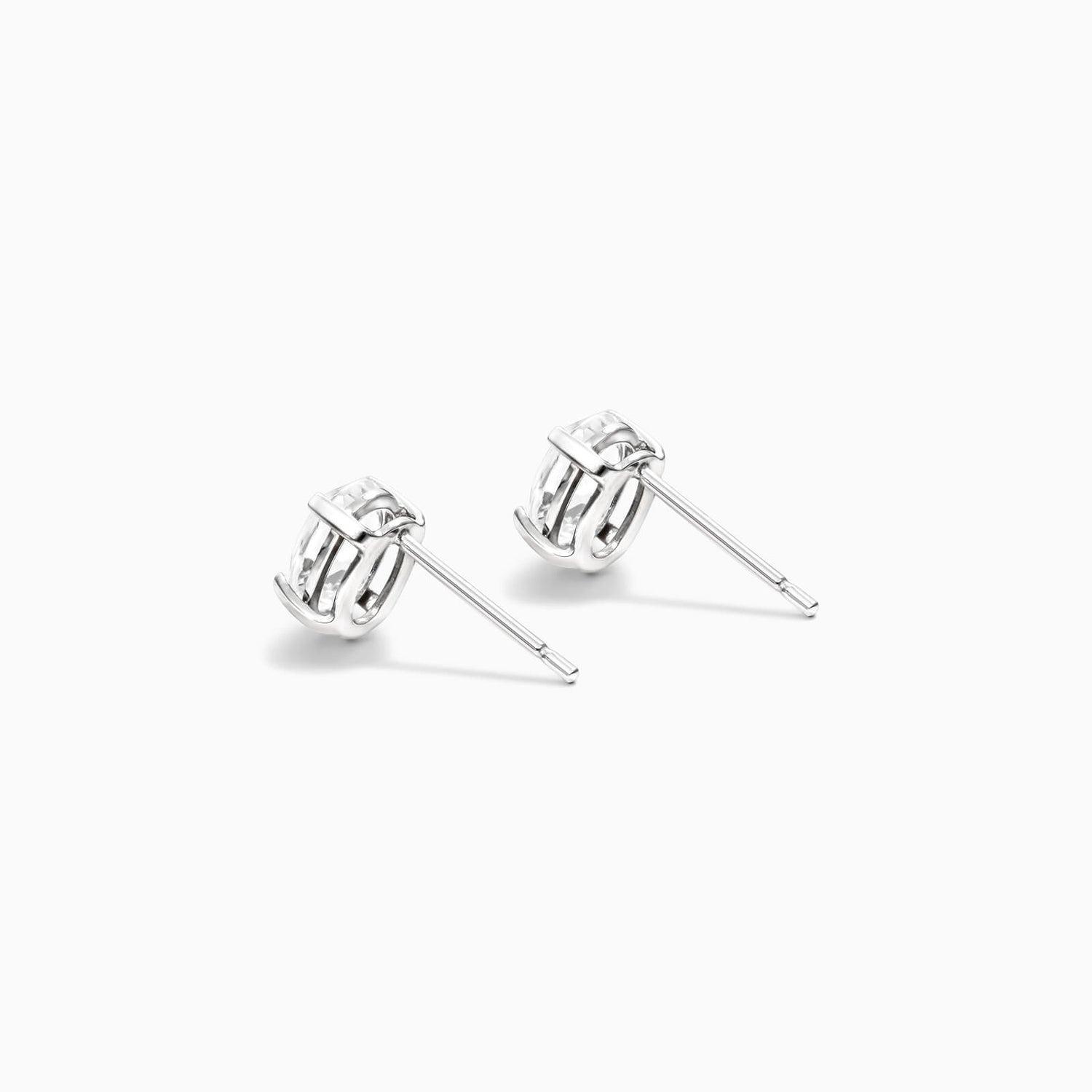 Brinco De Ouro 18k Feminino c/ Topazio Branco de Luxo Soul