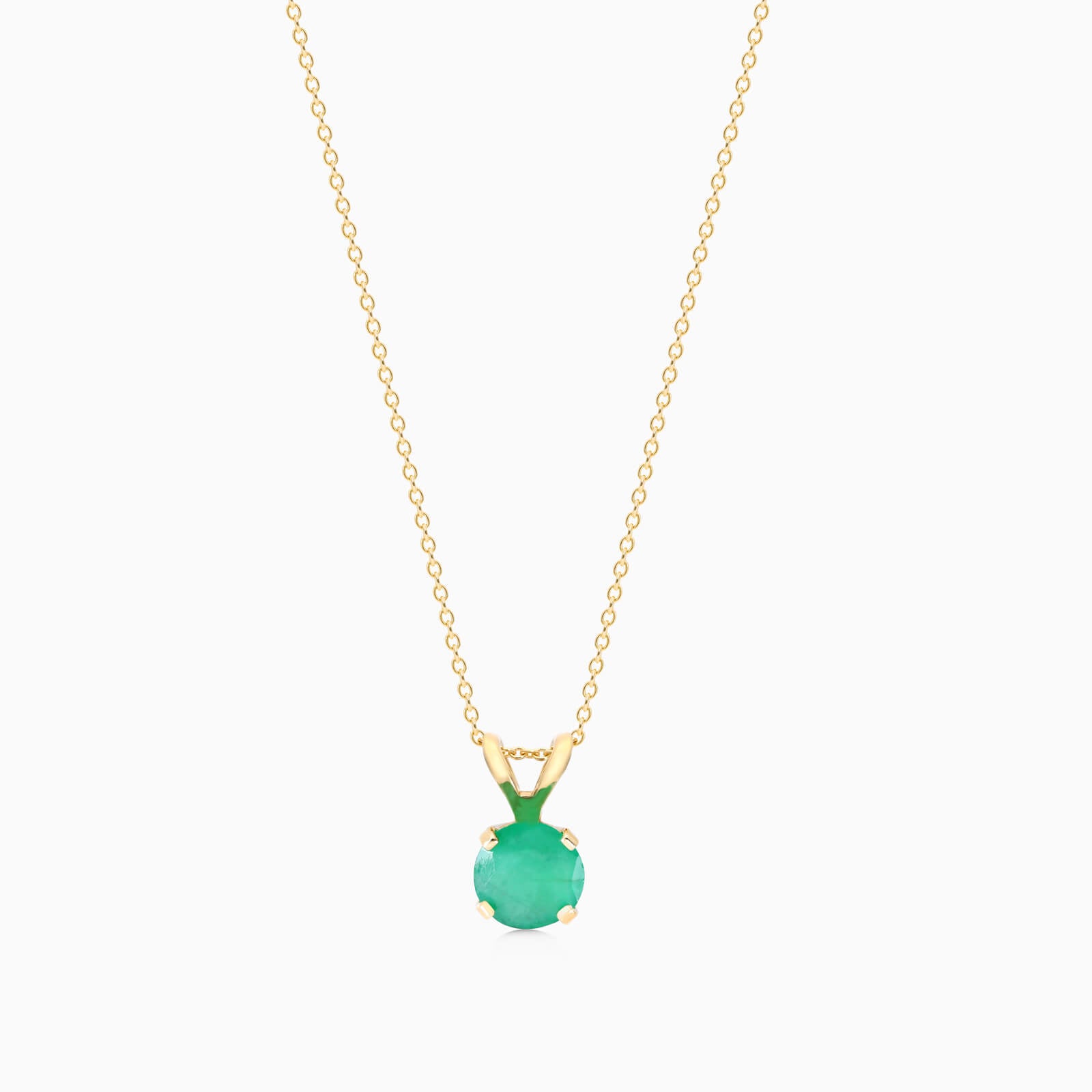 Colar Corrente Feminina em Ouro Amarelo 18k Esmeralda Solitaria | New | Celestial diamonds, Colares, Esmeralda, yellow | AUREA FINE JEWELRY