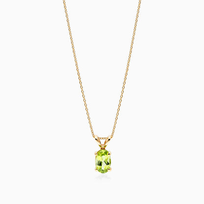 Corrente feminina em Ouro 18k ponto de luz Periodoto Luxo