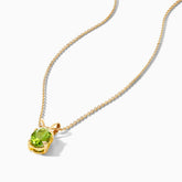 Corrente feminina em Ouro 18k ponto de luz Periodoto Luxo | Esmeralda, yellow | AUREA FINE JEWELRY