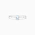 Anel De Ouro 18k Pedra Preciosa Agua-Marinha Solitario de Luxo | New | agua-marinha, anel-de-noivado, Anéis, noivado, white | AUREA FINE JEWELRY