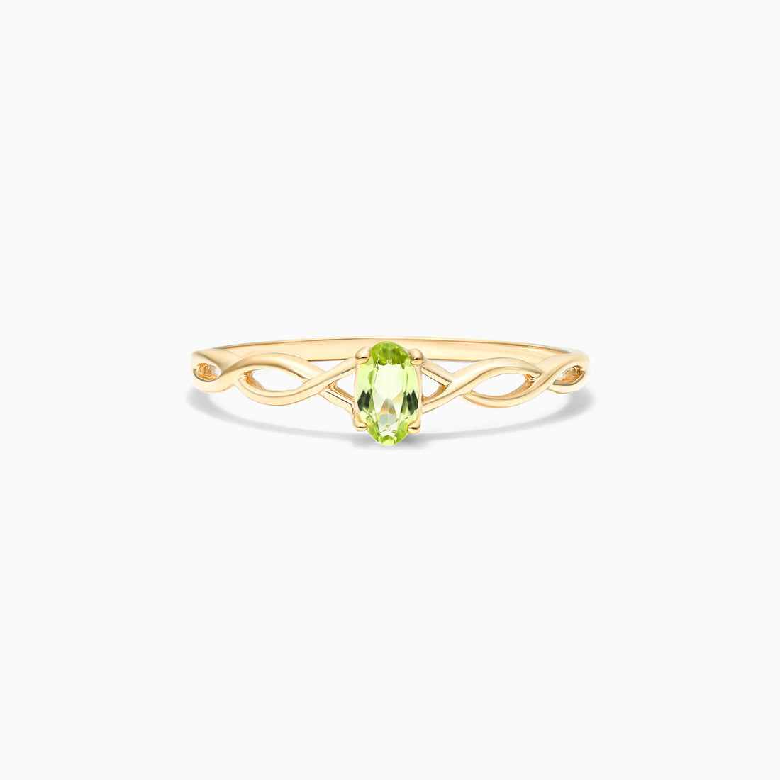 Anel De Ouro 18k Pedra Preciosa Peridoto de Luxo | New | anel-de-noivado, Anéis, Esmeralda, noivado, yellow | AUREA FINE JEWELRY