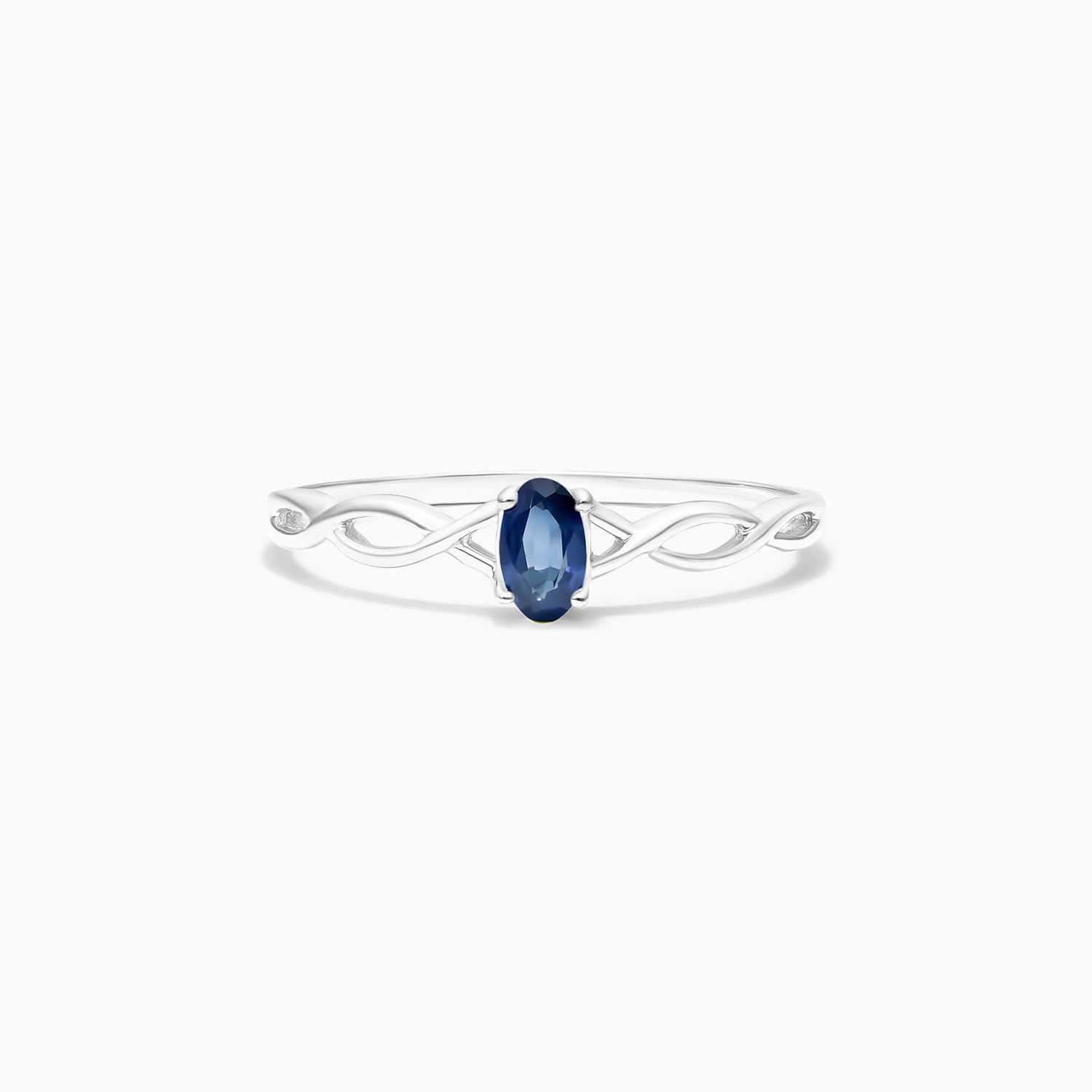 Anel De Ouro 18k Pedra Preciosa Safira Azul Solitario de Luxo | New | anel-de-noivado, Anéis, noivado, Safira, white | AUREA FINE JEWELRY