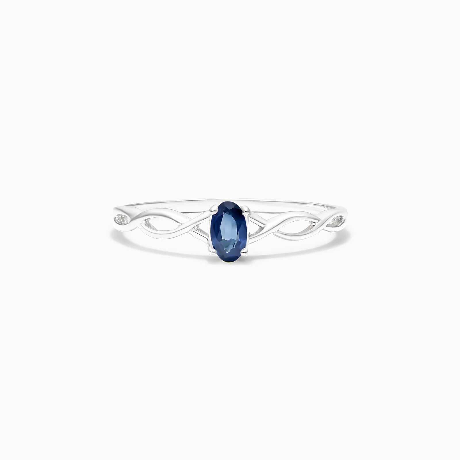 Anel De Ouro 18k Pedra Preciosa Safira Azul Solitario de Luxo | New | anel-de-noivado, Anéis, noivado, Safira, white | AUREA FINE JEWELRY